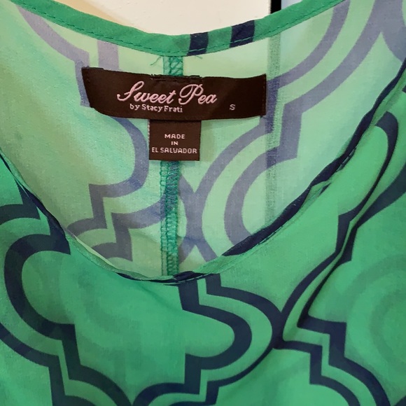 New Sweet Pea by Stacy Frati high low top Small - Picture 2 of 6